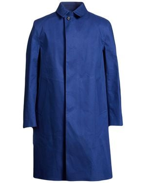 Mackintosh Dunkeld Gr-1056/D Overcoat & Trench Coat Wool - Blue