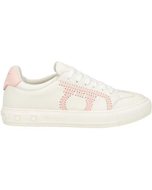Ferragamo Sneakers Calfskin - Natural