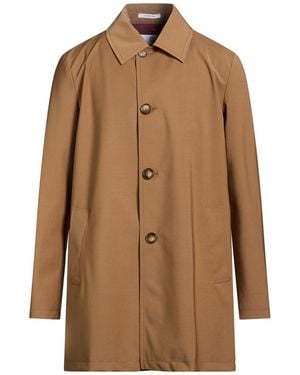 EIDUM Camel Overcoat & Trench Coat Polyester, Wool, Polyurethane, Elastane - Brown