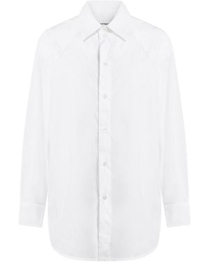 Department 5 Ivory Shirt Cotton - White