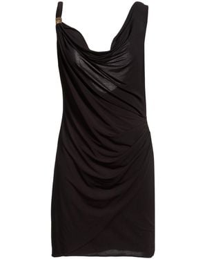 MVP WARDROBE Mini Dress Polyester, Elastane - Black