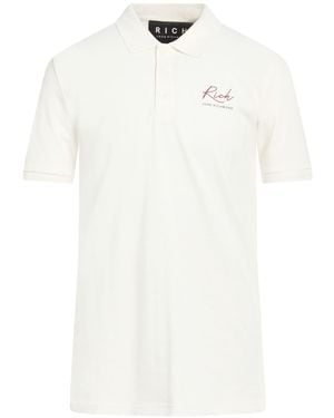John Richmond Polo Shirt Cotton - White