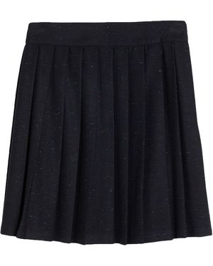 Beatrice B. Mini Skirt Virgin Wool, Polyester, Viscose, Elastane - Black