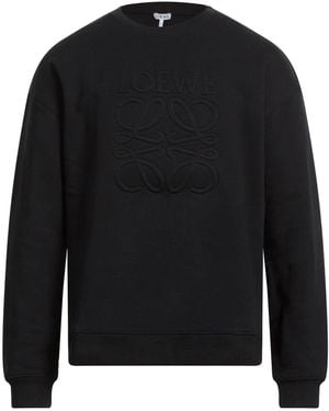 Loewe Sweatshirt Cotton - Black
