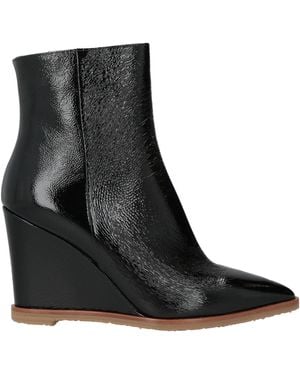 Tiffi Ankle Boots Leather - Black