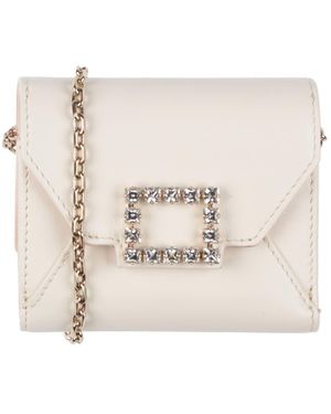 Roger Vivier Portafoglio Con Tracolla - Neutro