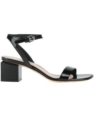 Agl Attilio Giusti Leombruni Sandals Leather - Black