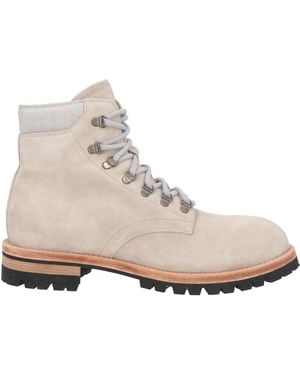 Eleventy Ankle Boots - Natural