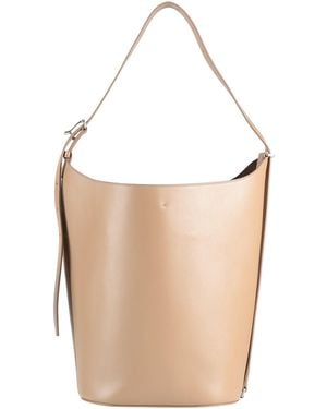 Proenza Schouler Camel Shoulder Bag Calfskin - White