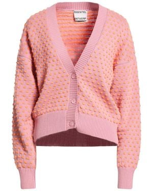 Essentiel Antwerp Cardigan Cotton, Acrylic, Mohair Wool, Polyamide - Pink
