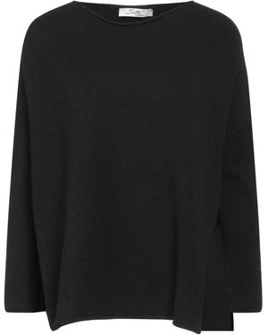 Sufé Firenze Jumper Viscose, Polyester, Polyamide - Black