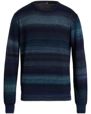 Harmont & Blaine Jumper Wool, Acrylic, Alpaca Wool - Blue