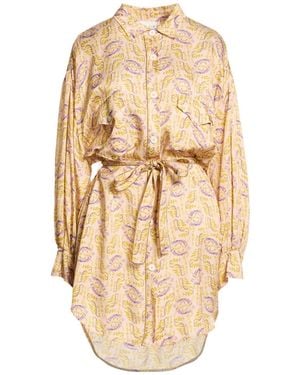 forte_forte Blush Mini Dress Viscose - Natural