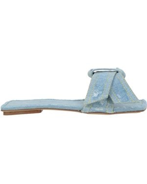 Acne Studios Sandals Textile Fibres - Blue