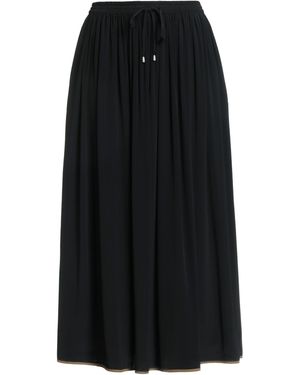 Ottod'Ame Midi Skirt - Black
