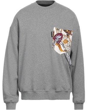 Just Cavalli Sweatshirt Cotton, Elastane - Grey