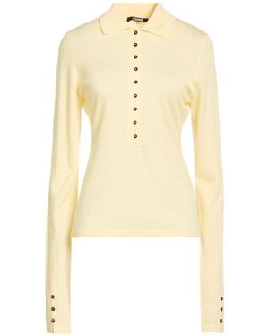 Jacquemus Polo Shirt Merino Wool, Polyamide - Metallic