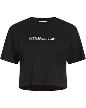 MSGM T-Shirt - Black