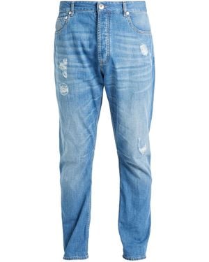 Brunello Cucinelli Jeans Cotton - Blue