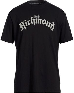 John Richmond T-Shirt Cotton - Black