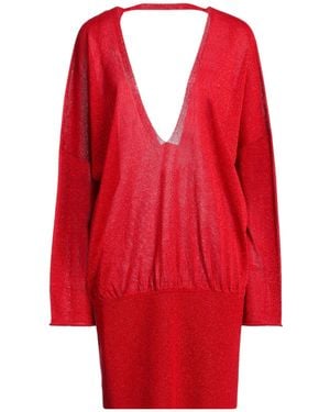 Circus Hotel Mini Dress - Red