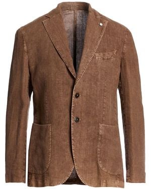 L.B.M. 1911 Blazer Linen - Brown