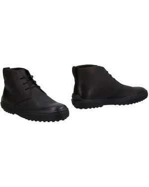 Tod's Ankle Boots Soft Leather - Black