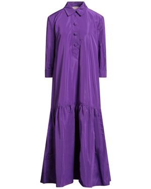 Jucca Midi Dress Polyester - Purple