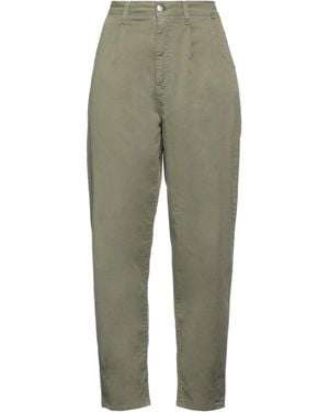 Jijil Military Pants Cotton, Elastane - Green