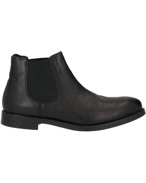 Antica Cuoieria Botines De Caña Alta - Negro