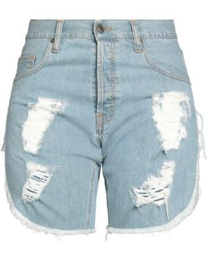 TRUE NYC Jeansshorts - Blau