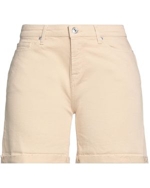 7 For All Mankind Denim Shorts - Natural