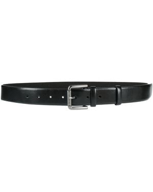 Max Mara Belt Leather, Polyamide, Polyurethane - Black