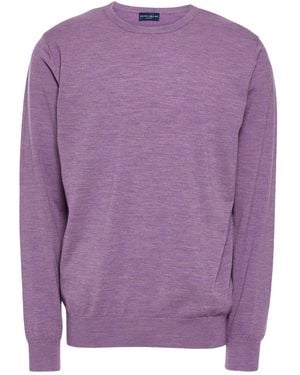 Peter Millar Mauve Sweater Merino Wool, Polyester - Purple