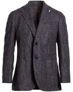 Luigi Bianchi Blazer Alpaca Wool, Polyamide - Blue