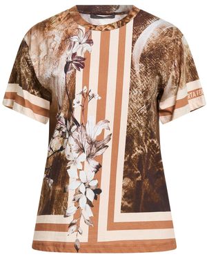 Alberta Ferretti T-Shirt Cotton - Brown