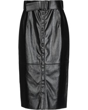 MSGM Midi Skirt - Black