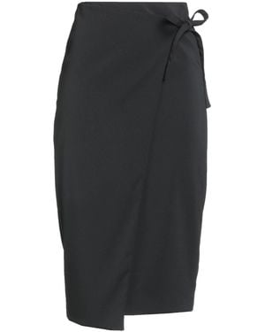 Patrizia Pepe Midi Skirt - Black