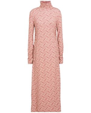 Beatrice B. Maxi Dress Viscose, Elastane - Pink