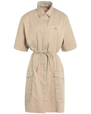 Calvin Klein Mini-Kleid - Natur