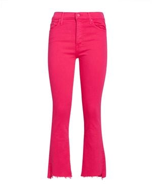 Mother Jeans Cotton, Polyester, Elastane - Pink