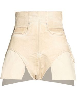 Rick Owens Shorts & Bermuda Shorts - Natural