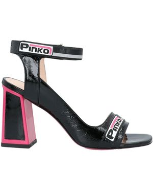 Pinko Sandals Soft Leather - White