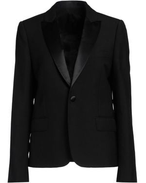 Celine Blazer Wool, Mohair Wool, Polyester - Black