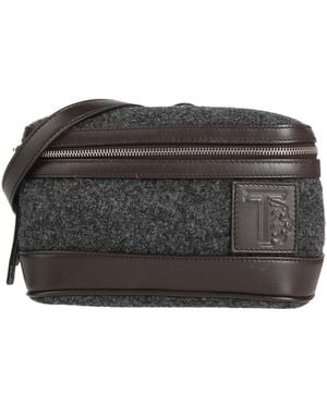 Tod's Cross-Body Bag Textile Fibers, Leather - Black