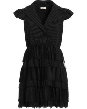 Rebel Queen Mini Dress - Black