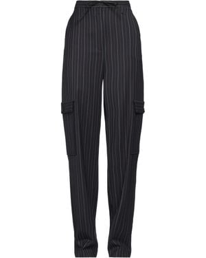 Pinko Trousers Polyester, Wool, Viscose, Elastane - Blue
