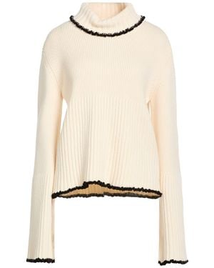 Jil Sander Rollkragenpullover - Natur