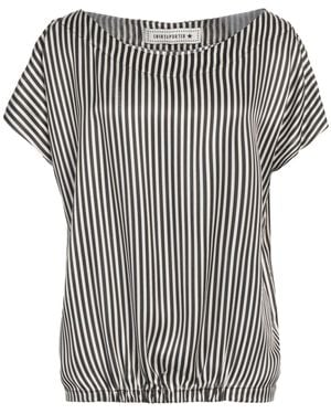 Shirtaporter Top Viscose, Silk - Gray