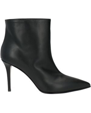 Le Silla Ankle Boots Leather - Black